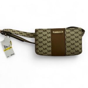 Michael Kors Brown Monogram Belt